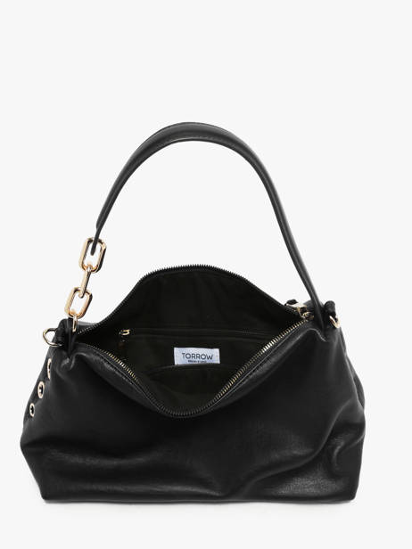 Schoudertas Plum Torrow Zwart plum TPLU03 ander zicht 3